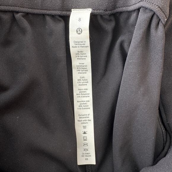 Lululemon Stretch High Rise Jogger Black - Picture 8 of 10